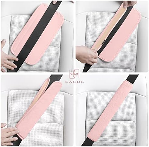 LACDL Extra Long Seatbelt Covers Super Soft Furry - Image 4