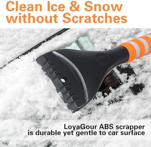 Snow Brush and Ice Scraper for Car Windshield, 26.4" Window Scraper Deicer for - Image 6