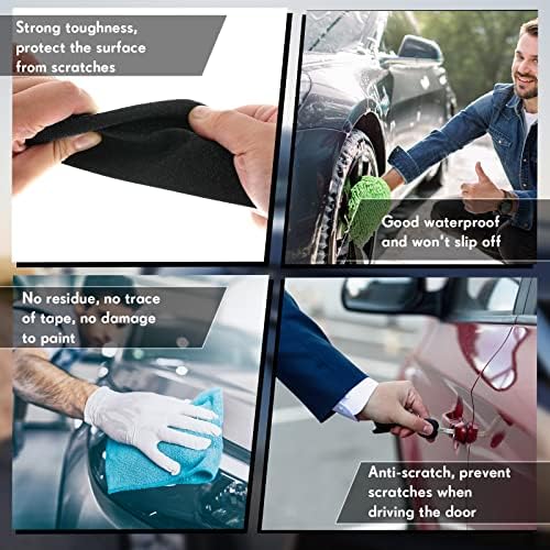 Frienda Car Door Sill Protector Edge Guards, 2.8 Inch Wide, 16.4 Feet - Image 4