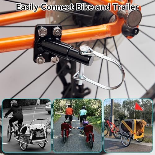 Upgraded Bike Trailer Hitch Coupler Attachment - Image 2