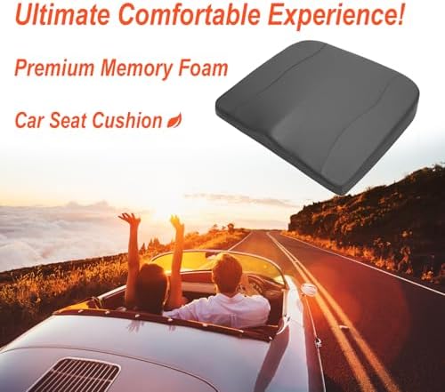 Lofty Aim Car Seat Cushion, Memory Foam Car Seat Cushions - Image 2