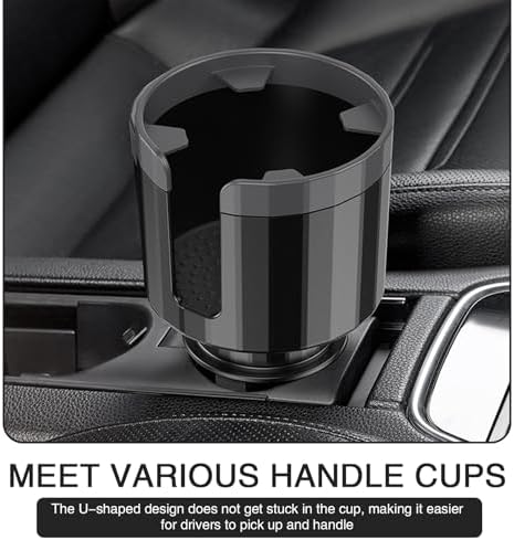 QODOLSI Pack-1 Car Conversion Cup Holder, Within 4.13" Drink Stand from Small - Image 6