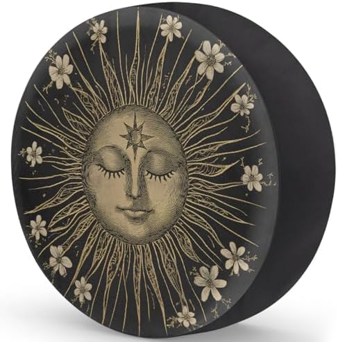 Sun Ethnic Art Spare Tire Cover Dust-Proof Wheel Protector - Image 2