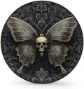 Black Skull Spare Tire Cover Dust-Proof Wheel Protector by Unknown