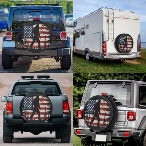 Bigfoot Spare Tire Cover 15in Spare Wheel Covers Tire Storage Cover - Image 6