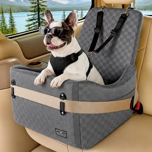 PETSFIT Pet Car Seat with Patented Safety System by Petsfit