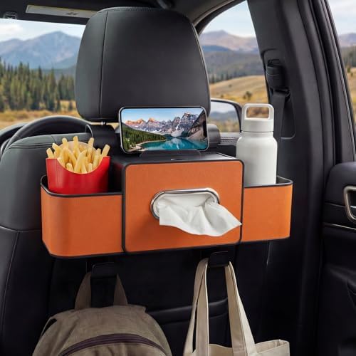 Backseat Car Organizer, 4 in 1 Multifunctional Car Back Seat Storage Organizer by Jsqianfei