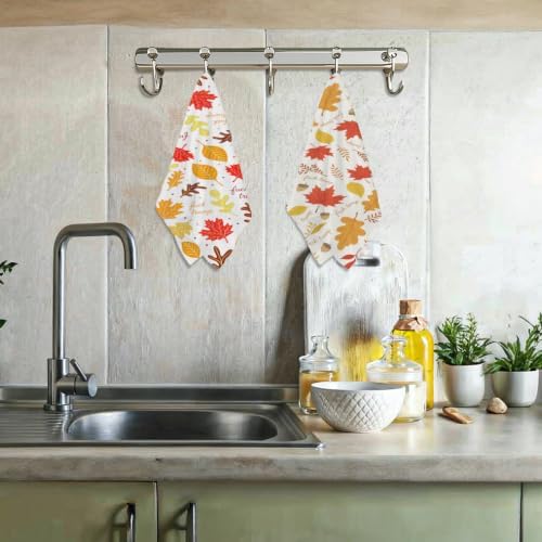 Autumn Maple Leaf Trump Kitchen Towels Funny Gifts - Image 6