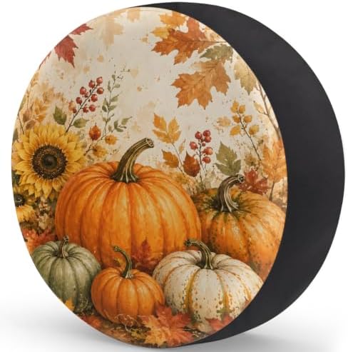 Fall Spare Tire Cover Waterproof Dust-Proof Spare Wheel Covers - Image 2