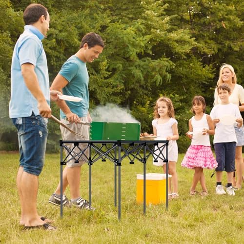 Anbte Heavy-Duty Roll Up Camping Table, Support 264 lbs, 48” x 24” - Image 2