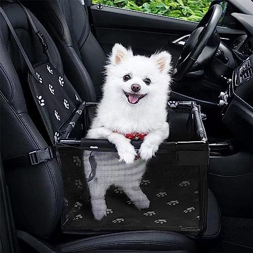 GENORTH Dog Car Seats for Small and Medium Dogs, Portable Puppy/Pet Car Booster by GENORTH