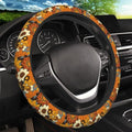 KARREAL Bohemian Flowers Elastic Steering Wheel Cover by Unknown