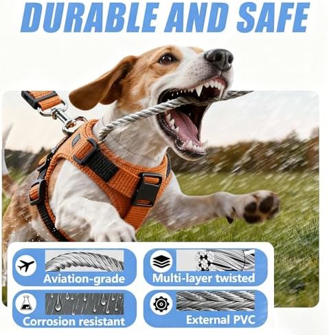 2 Pack Chew Proof Dog Seat Belt - Image 3