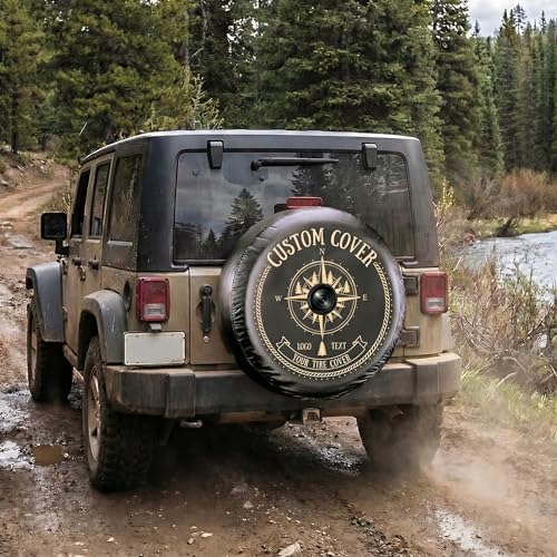 Custom PVC Leather Spare Tire Cover - Image 6