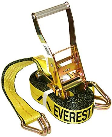 Everest Premium Ratchet Tie Down – 1 PK – 2 IN – 27 FT – 3333 LBS Working Load - Image 2