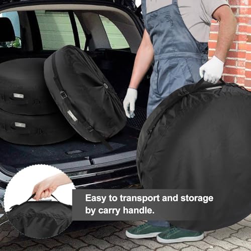 Explore Land Tire Cover with Handle 4P Fit Diameters 23''-25.75'' - Image 5