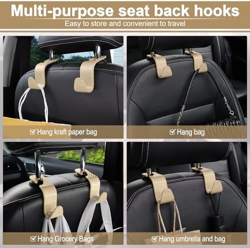 LivTee Car Purse Hook, Headrest Hook - Image 5