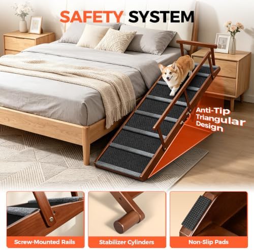XL Dog Ramp for Bed - Image 4