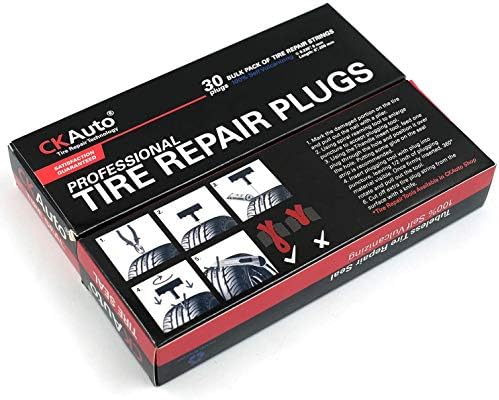 CKAuto 30 pcs 8" Brown Tire Repair Strings Tire Repair Plugs - Image 6