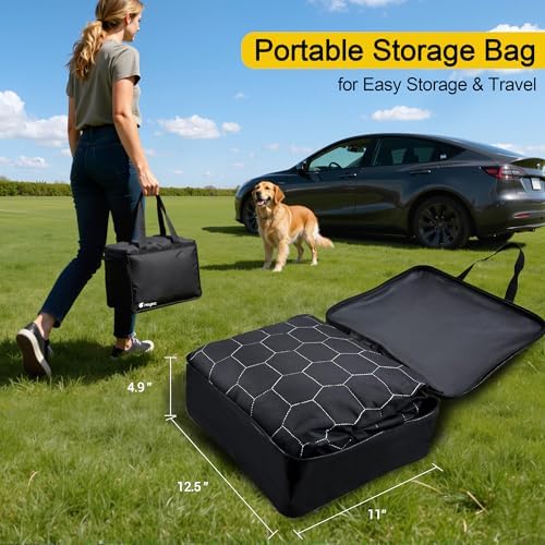 Meginc Dog Seat Covers for Tesla Model Y, Dog Hammock for Tesla - Image 6