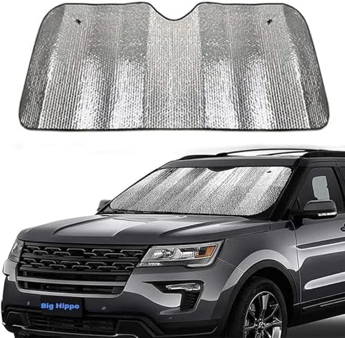 Big Hippo Car Windshield Sun Shade-Jumbo/Standard Car Window Shades Keeps by BigHippo