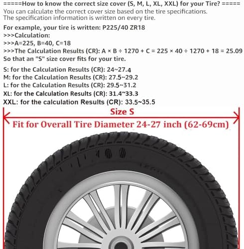 Glow Reflective Spare Tire Cover - Image 2