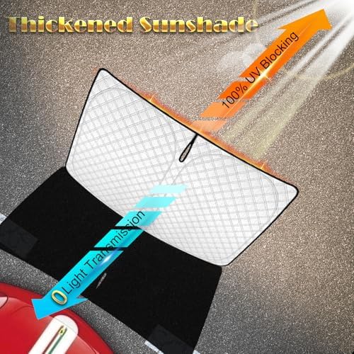 KMF 8pcs Thicken Car Window Shades - Image 5