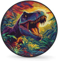 Cartoon Dinosaur Spare Tire Cover Dust-Proof Wheel Protector by Unknown
