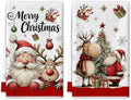 Christmas Kitchen Towels Set of 2 by CusugbasoHomeDecor