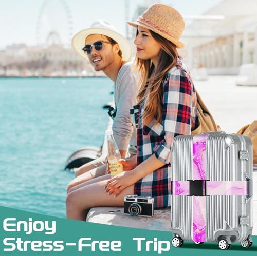 Slohif Luggage Straps for Suitcases Travel Belt Accessories Luggage Connector - Image 7