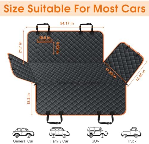 NECKORY Waterproof Dog Car Seat Cover - Image 2