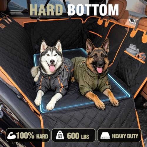 Hard Bottom Waterproof Dog Seat Cover Hammock - Image 3