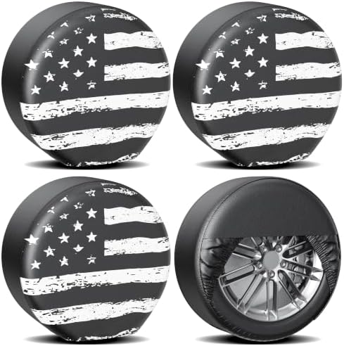 Moonet PVC Leather Tire Cover, Universal Fit 40-42" by Moonet