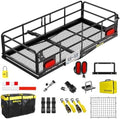 Mockins 60"x24"x14" High Rail Trailer Hitch Cargo Carrier by Mockins