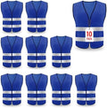 Safety Vest, Reflective High Visibility Construction Vest by KLMN-Safety