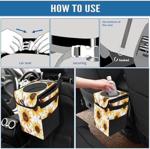 Car Trash Can – Multi-Purpose, Lightweight and Portable - Image 7