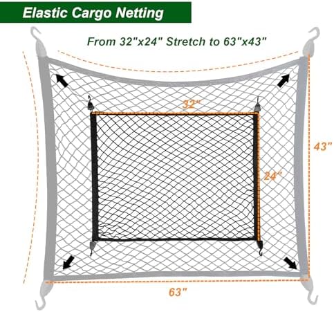 Elastic Cargo Net for SUV, Trunk Net - Image 2