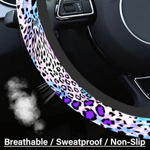 Car Steering Wheel Cover for Women Men, Non-Slip Breathable Cute Steering Wheel - Image 3