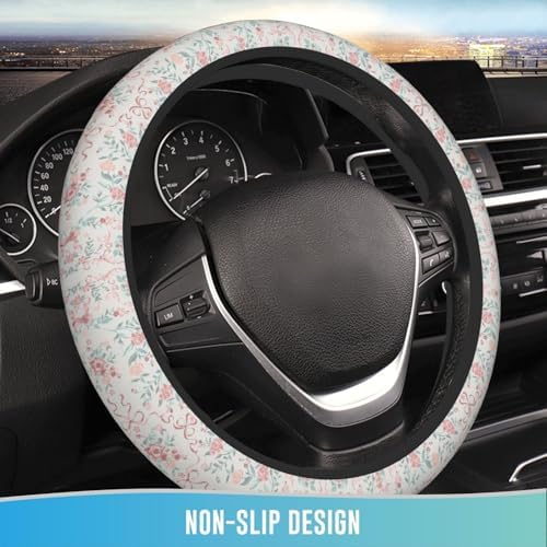 Steering Wheel Cover 15 Inch Breathable Anti Slip - Image 2