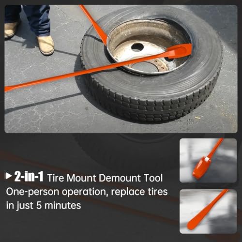 Tire Mount and Demount Iron 41" Tire Spoon Bar - Image 5
