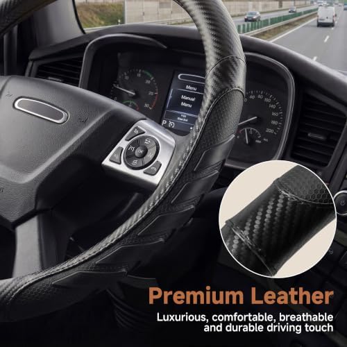 West Llama Semi Truck Steering Wheel Cover, Universal Fit 17.5-18 Inch Large - Image 4