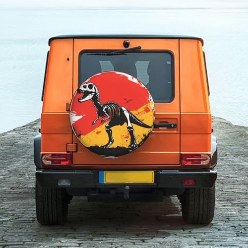 Spare Tire Cover for RV Camper, Dinosaur Tire Cover Protectors, Weatherproof - Image 3