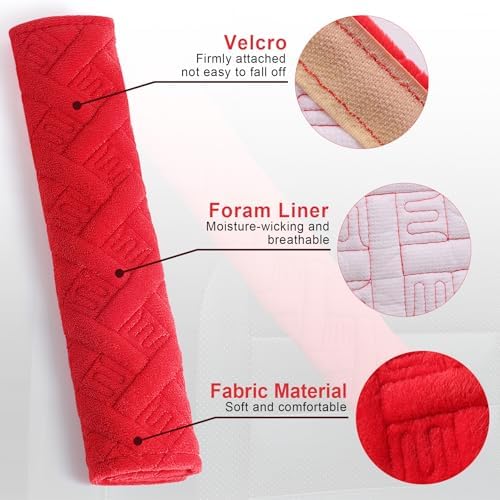 JUSTTOP 2-Pack Universal Car Seat Belt Pads Cover - Image 4