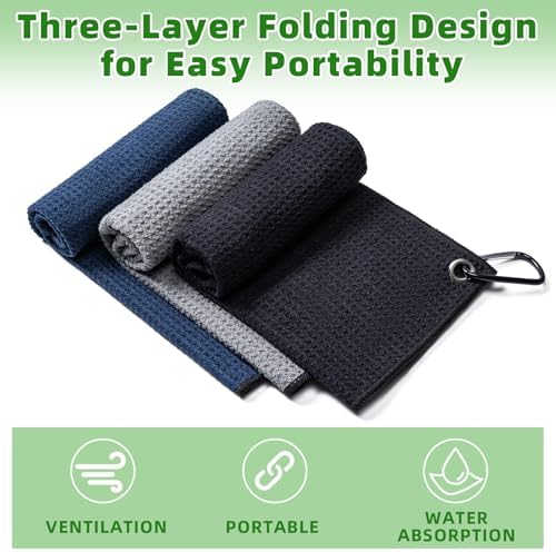 Husfunov 3 Pack Golf Towels - Image 5