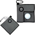 Small Magnetic Golf Towel with Clip, Microfiber Waffle Design by MAGOLFINGolf