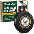 Quadratec Spare Tire Cover, U.S. Navy Licensed Logo by Quadratec
