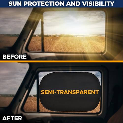EcoNour Car Window Shade for Baby | Sun Blocker Shade for Baby - Image 5