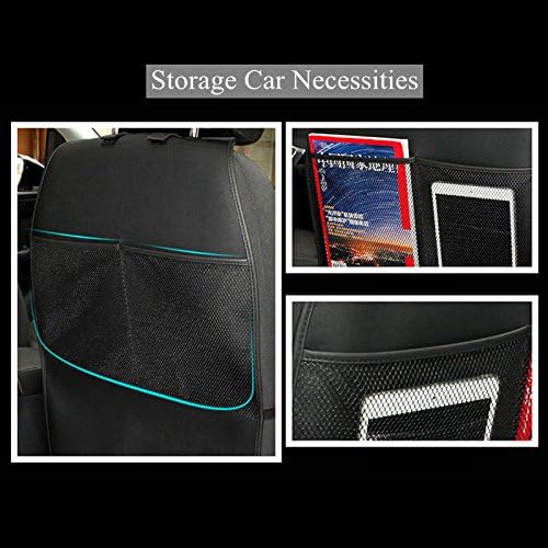 HCMAX 2 Pack Kick Mat Car Seat Back Protector Waterproof Easy to Clean - Image 6