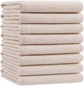 Homaxy 100% Cotton Oversized Waffle Weave Kitchen Towels 8-Pack by Homaxy