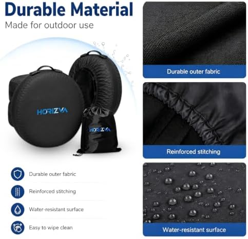 Tire Storage Bags, 4 Pack, Fits 23-25" Overall Tire Diameter - Image 6